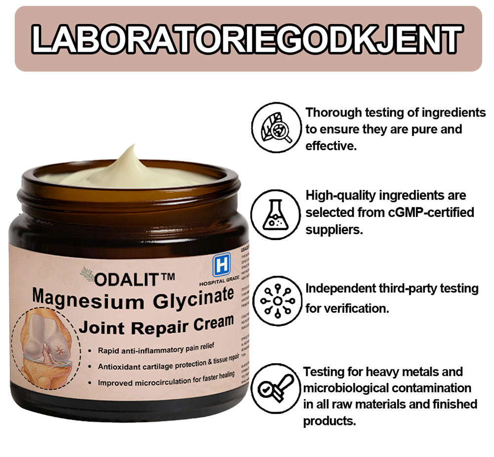 ✨ ODALIT™ Magnesium Glycinate Joint Repair Cream (Effective relief for arthritis, nerve pain, rheumatic conditions, sports injuries, and muscle spasms)✨