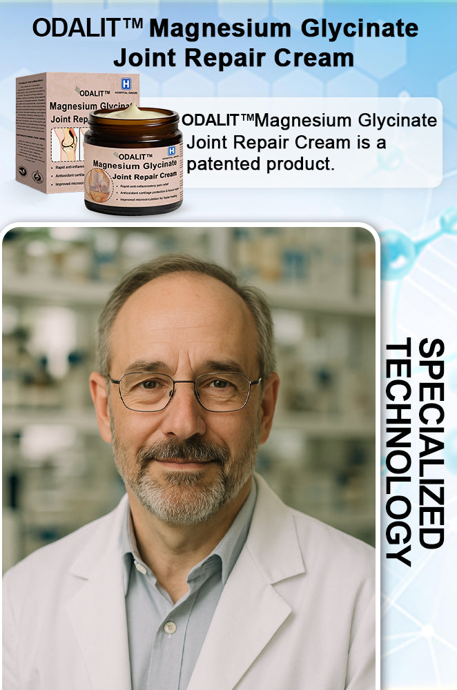 ✨ ODALIT™ Magnesium Glycinate Joint Repair Cream (Effective relief for arthritis, nerve pain, rheumatic conditions, sports injuries, and muscle spasms)✨