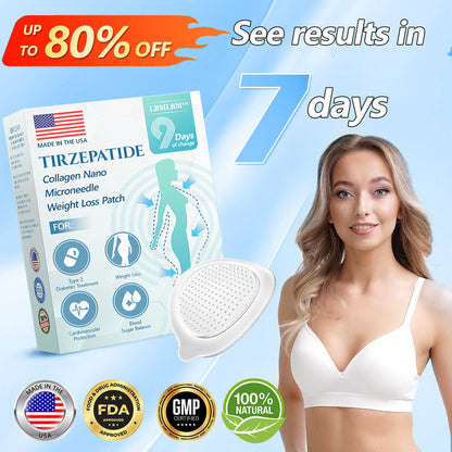 ✅ Best Seller-LBMLBM® SMGT-GLP-1 𝐓𝐢𝐫𝐳𝐞𝐩𝐚𝐭𝐢𝐝𝐞 & 𝐂𝐨𝐥𝐥𝐚𝐠𝐞𝐧 𝐍𝐚𝐧𝐨 𝐌𝐢𝐜𝐫𝐨𝐧𝐞𝐞𝐝𝐥𝐞 𝐖𝐞𝐢𝐠𝐡𝐭 𝐋𝐨𝐬𝐬 𝐏𝐚𝐭𝐜𝐡丨Targets Obesity, Loose Skin, High Blood Pressure, Diabetes, Fatty Liver, Joint Pain, Brain Fog, Low Energy, Body Aches, and More✅
