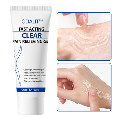 ODALIT™ 💪Soothing Cooling Gel – Menthol & Frankincense Formula for Muscle Tension Relief, Relaxation for Waist, Legs, Knees, Shoulders & Neck – Ideal for Post-Sports Fatigue