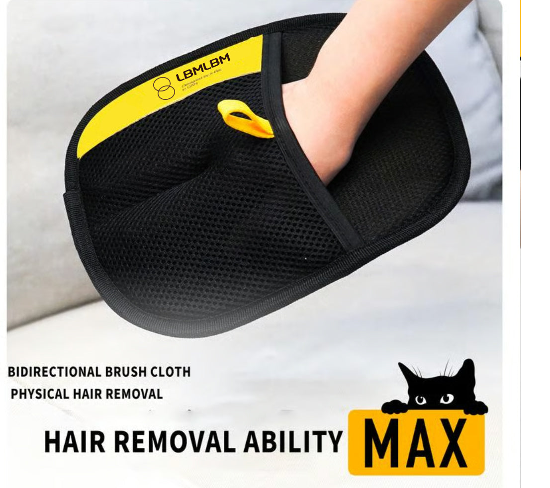 【🥇Last Day Promotion 49% OFF】LBMLBM™ Pet Hair Removal Gloves for Cat & Dog | Reusable Electrostatic Double Sided Grooming Glove for Couch, Carpet, Clothing |⚡2025 Newly Upgraded Removal Tool✨