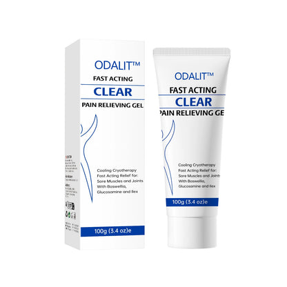ODALIT™ 💪Soothing Cooling Gel – Menthol & Frankincense Formula for Muscle Tension Relief, Relaxation for Waist, Legs, Knees, Shoulders & Neck – Ideal for Post-Sports Fatigue