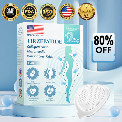 【Last Day Promotion 60% OFF】🌟LBMLBM™ 🌟SMGT-GLP-1  NIDDK-Tirzepatide NANO MICRONEEDLE PATCH🇺🇸👨‍⚕️Zero Pain, 24/7 Release | Lose 20lbs FAST | 90% Sugar Drop |