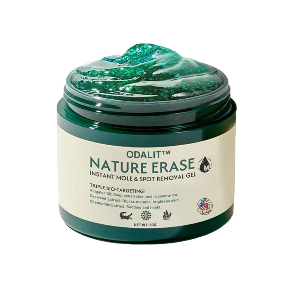 🥇Official Store: ODALIT™ Nature Erase Instant Mole & Spot Removal Gel | 🌿 Alligator Oil + Seaweed Extract🔥