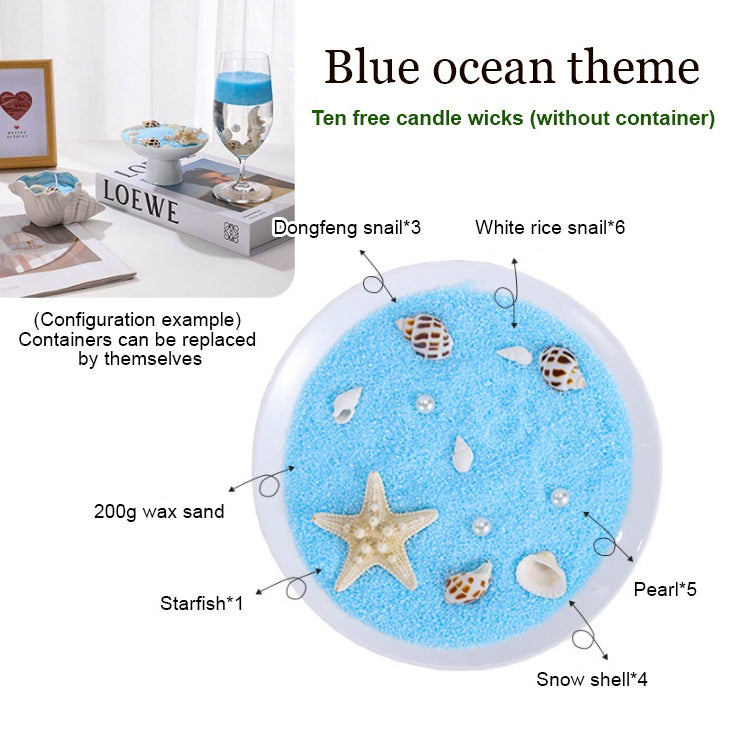 ODALIT™ Sand Candle | Safe, Long-Lasting & Eco-Friendly | Perfect for Kids and Pet-Friendly Spaces