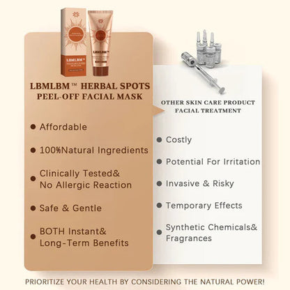 🔥LBMLBM™ Herbal Spots Peel-Off Facial Mask | Blackhead & Blemish Removal, Anti-Aging & Pore Tightening|🔥Limited Time 50% OFF!
