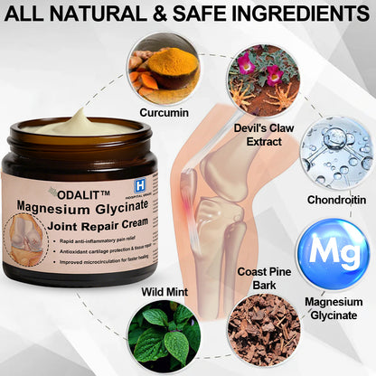 ✨ ODALIT™ Magnesium Glycinate Joint Repair Cream (Effective relief for arthritis, nerve pain, rheumatic conditions, sports injuries, and muscle spasms)✨