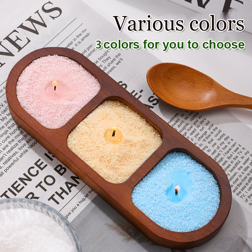 ODALIT™ Sand Candle | Safe, Long-Lasting & Eco-Friendly | Perfect for Kids and Pet-Friendly Spaces