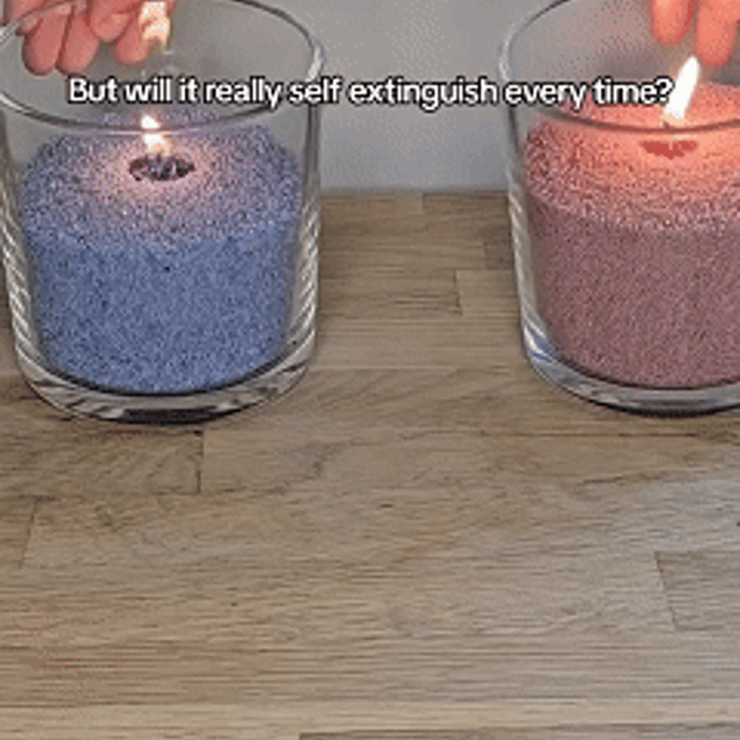 ODALIT™ Sand Candle | Safe, Long-Lasting & Eco-Friendly | Perfect for Kids and Pet-Friendly Spaces
