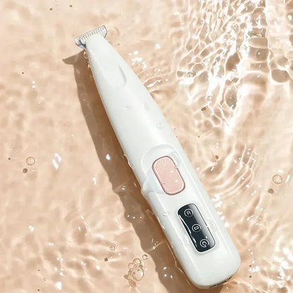 🥇Pet Precision Trimmer – Waterproof, Rechargeable Grooming Shaver with LED for Paws, Eyes, Ears, Face & More | For Small & Large Dogs & Cats✨